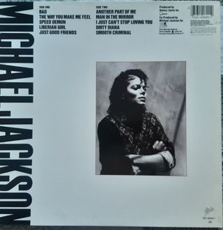 Vinilo Lp Michael Jackson - BAD