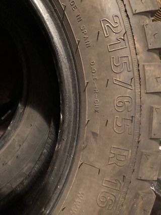 4 Neumáticos 215/65/R16 4x4