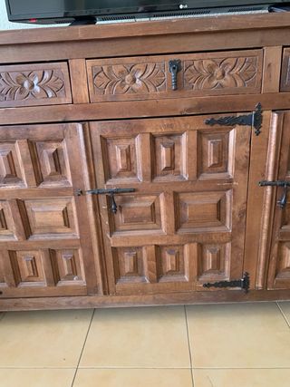 Aparador rústico madera Artesanias Carrillo