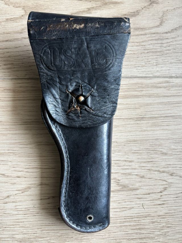 Funda Colt 1911 USMC cuero