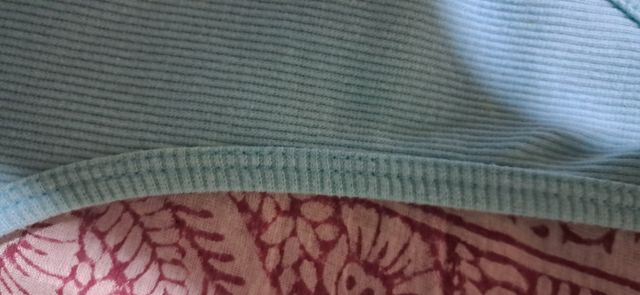 2 Canotte Domyos L-XL Grigio-Turchese