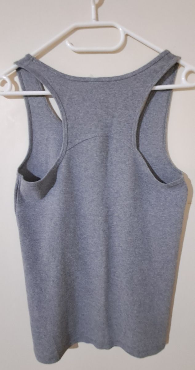 2 Canotte Domyos L-XL Grigio-Turchese
