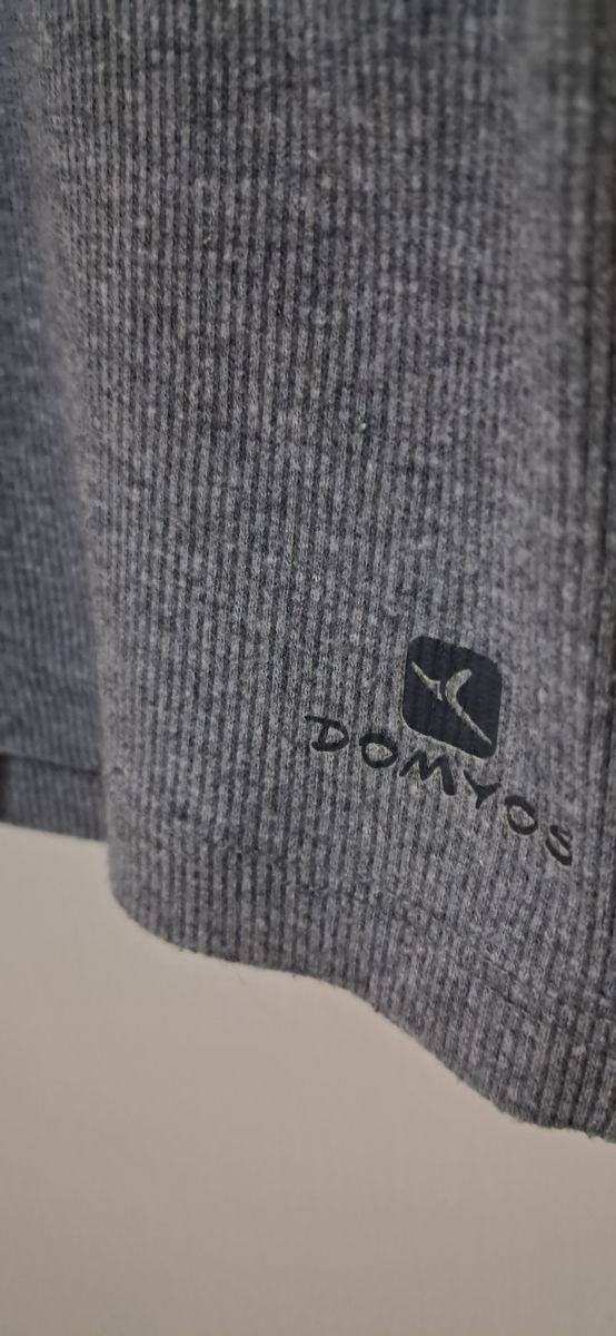 2 Canotte Domyos L-XL Grigio-Turchese