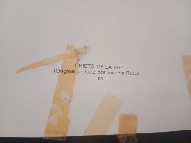 Cuadro Cristo de la Paz