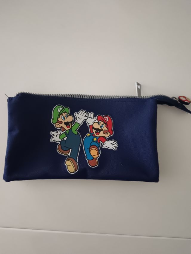 Mochila Super Mario + estuche Súper Mario
