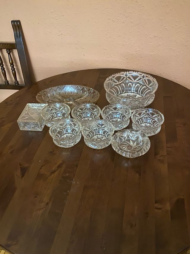 Cristaleria Bohemia: 10 piezas