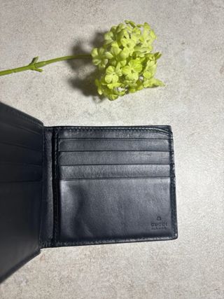 Portafoglio Gucci - Pelle nera