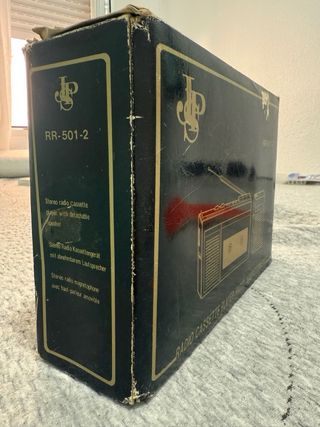 Radiocasete Vintage Unico finales de los años 70