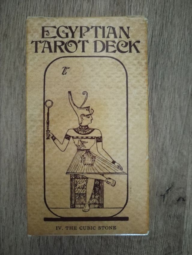 Tarot de colección: Egyptian Tarot by AGMuller