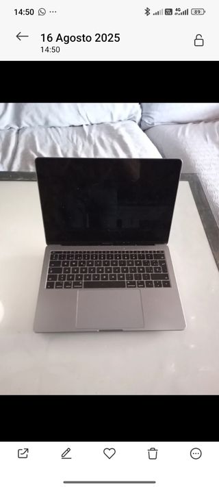 MacBook Pro 2017 Gris Plata
