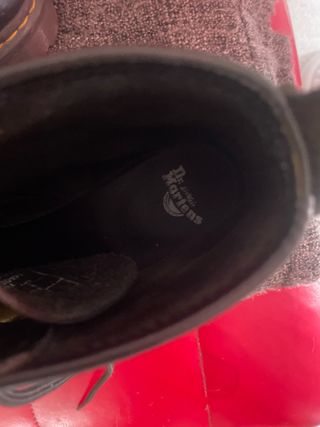 Dr Martens 6 ojales negras cuero 