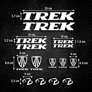 Kit Pegatinas Trek Bicicleta