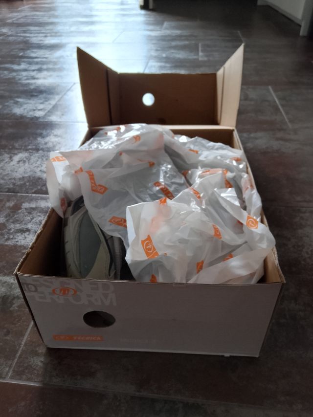 Scarpe trekking Tecnica beige-blu