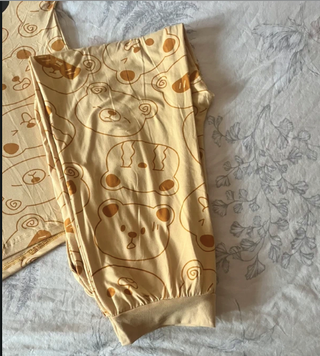 Pijama Ositos - Beige/Marrón