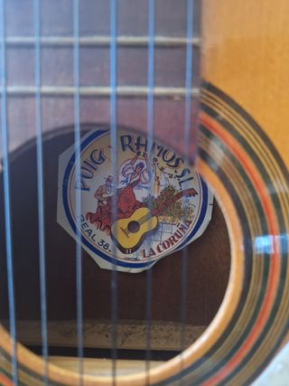 Guitarra española vintage puig y ramos