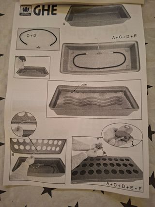 Bandeja esquejes hidroponicos