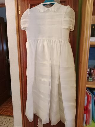 Vestido comunión niña blanco