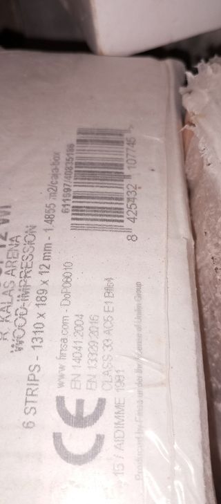 Suelo laminado Finfloor 12mm - 3 cajas