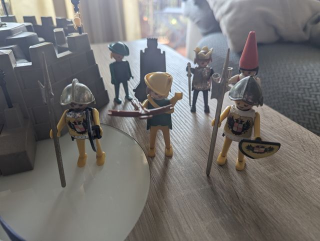 Caja Playmobil Escudo
