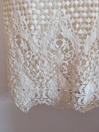 Vestido Blanco Cortefiel - Nuevo
