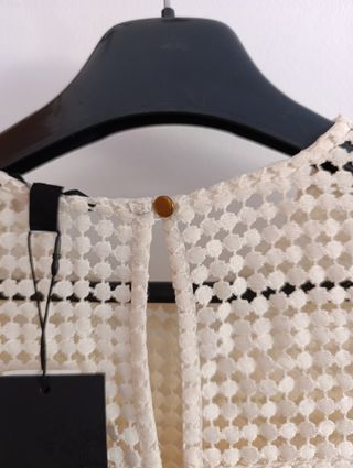 Vestido Blanco Cortefiel - Nuevo