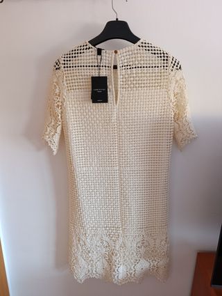 Vestido Blanco Cortefiel - Nuevo