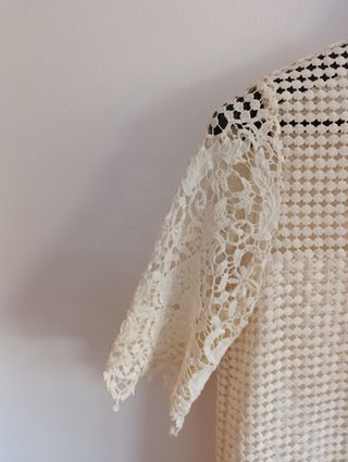 Vestido Blanco Cortefiel - Nuevo