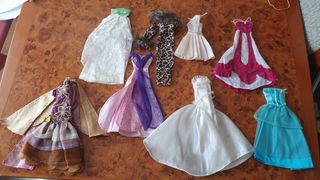 BARBIE VESTIDOS DE FIESTA HECHOS A MANO