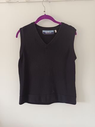 Chaleco negro Blue Motion - Talla L