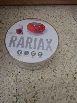 Altavoz Rariax rojo Bluetooth