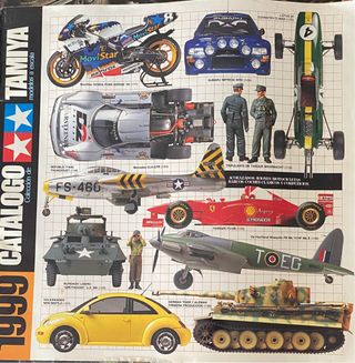 Catálogo TAMIYA 1999 Modelos