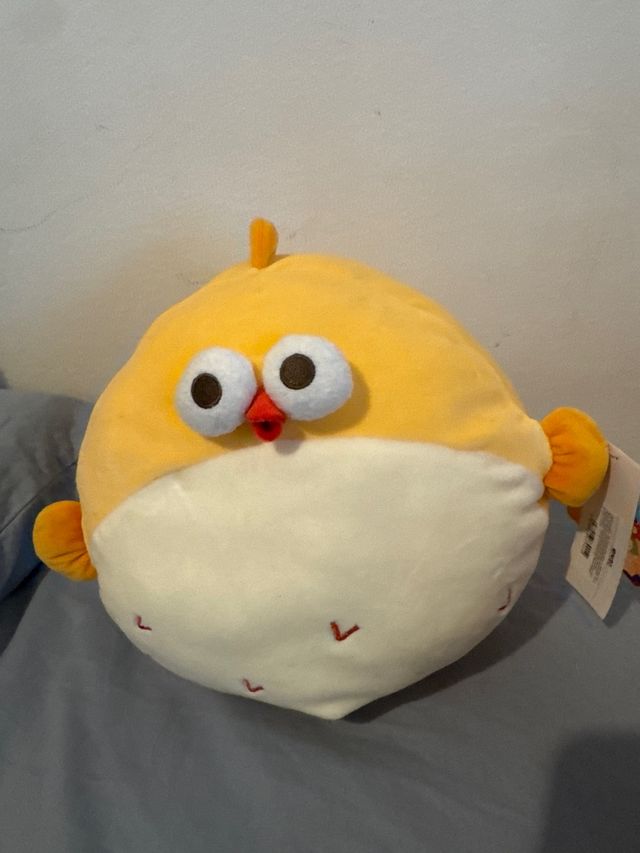 Peluche Puffy Fish Amarillo