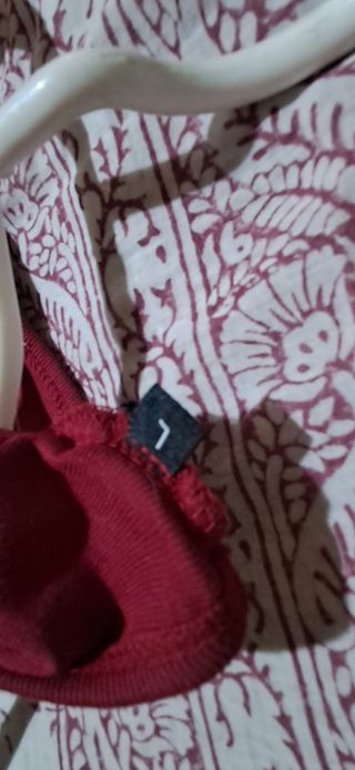 Canotta Desigual Rossa Tg L