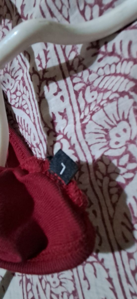 Canotta Desigual Rossa Tg L