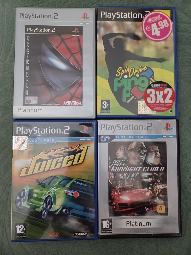 4 Giochi PS2 (PlayStation 2)