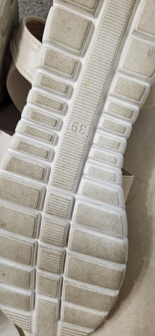 Sandali beige donna 39