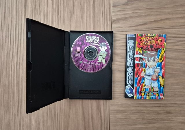 Super Puzzle Fighter II Turbo Sega Saturn Pal