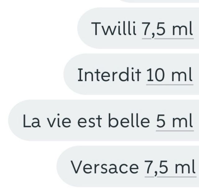 Mini Profumi - Givenchy, Hermès, Versace, Lancome