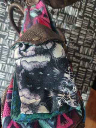 Bolso Desigual - Rojo y Marrón