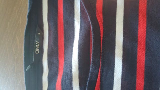 Vestito Only a righe multicolor