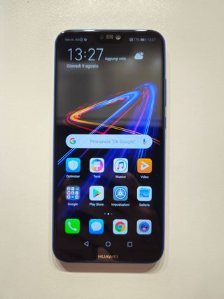 Huawei P20 Lite Blu Come Nuovo