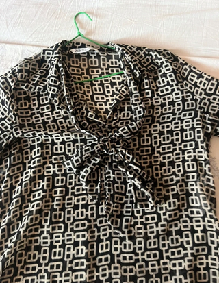 Blusa estampada de Mango