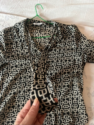 Blusa estampada de Mango