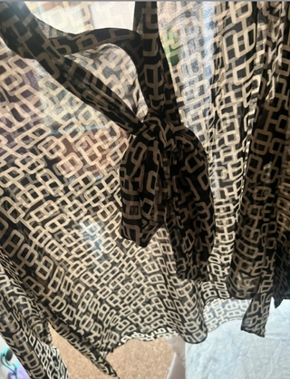 Blusa estampada de Mango