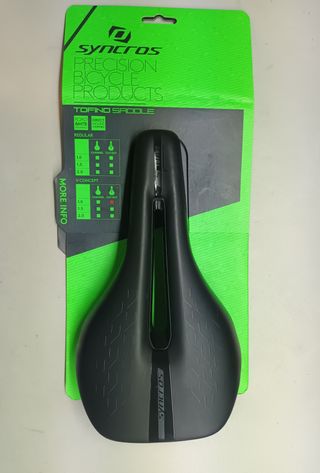 Sillín Syncros Tofino V 1.0, 140mm., Negro 178g
