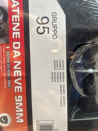 Catene da Neve 9mm Top Drive
