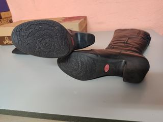 Botas Yokono negras altas