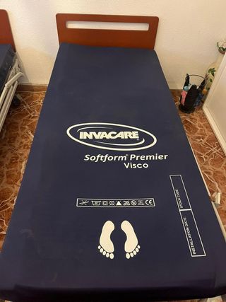 Cama articulada con mando, incluye Colchón 