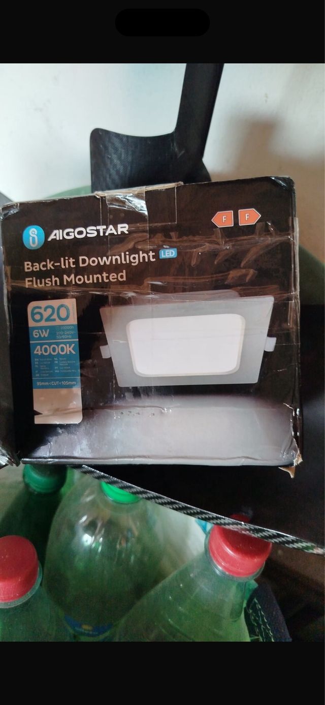 Faretto da incasso Aigostar 6W - 620 LED