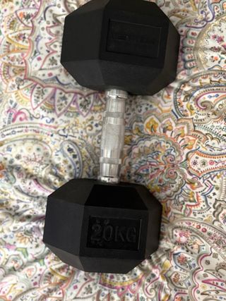 Mancuerna/Dumbbell Hexagonal 20kg 